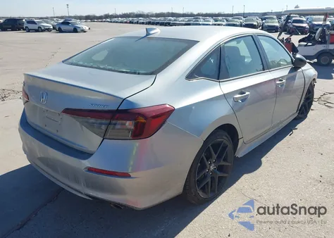 2025 Honda Civic Sport from USA, damaged, VIN 2HGFE2F50SH567707